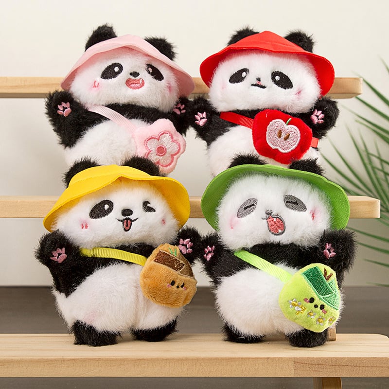 Panda pliš igračka, PP pamuk punjenje, kratka pliš, za uzrast 7-14 godina