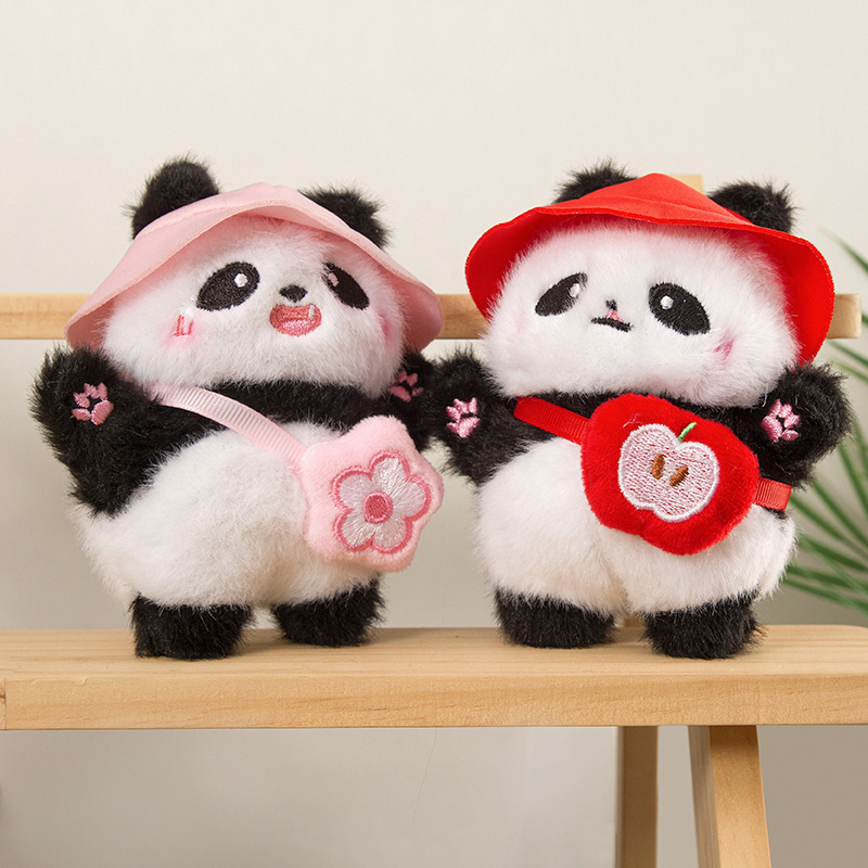 Panda pliš igračka, PP pamuk punjenje, kratka pliš, za uzrast 7-14 godina