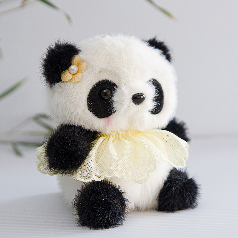 Panda pliš igračka, PP pamuk punjenje, kratka pliš, za uzrast 7-14 godina