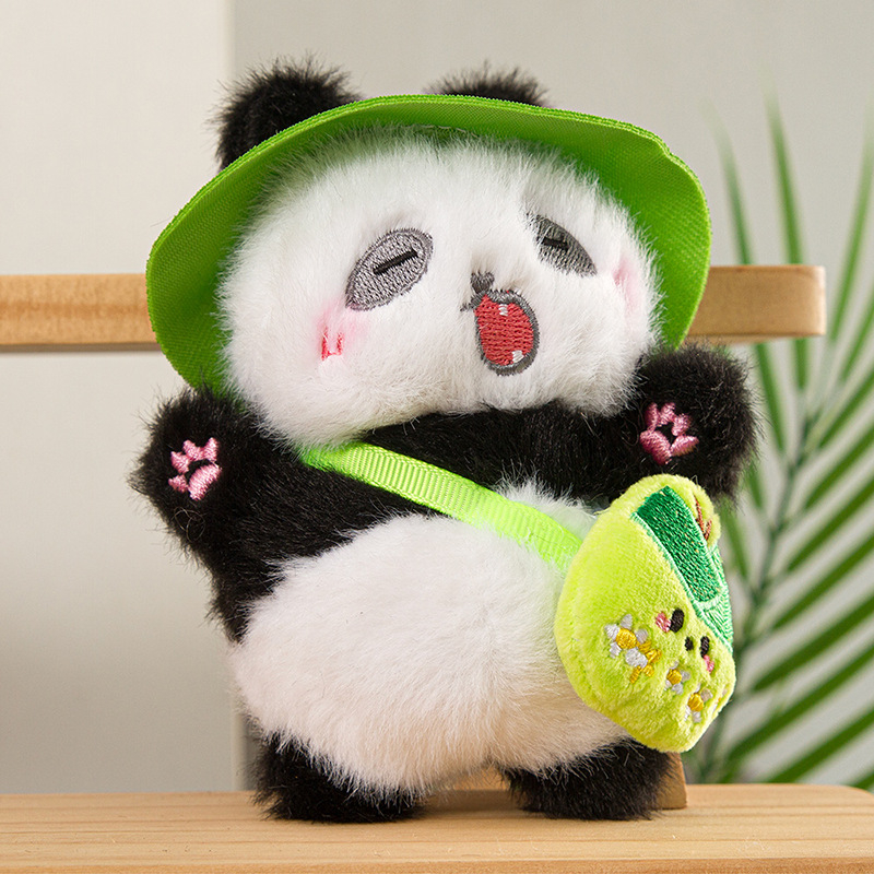 Panda pliš igračka, PP pamuk punjenje, kratka pliš, za uzrast 7-14 godina
