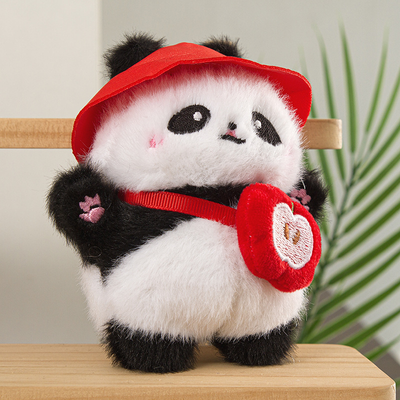 Panda pliš igračka, PP pamuk punjenje, kratka pliš, za uzrast 7-14 godina