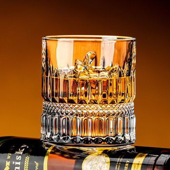 Set čaša za whiskey – prozirno staklo, kapacitet 101–200 ml, 2 komada, papirnata kutija