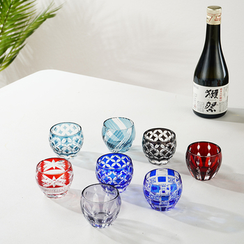 Sete sake u japanskom stilu od kristalnog stakla, kapacitet 1–100 ml, marka Tao Chunfang