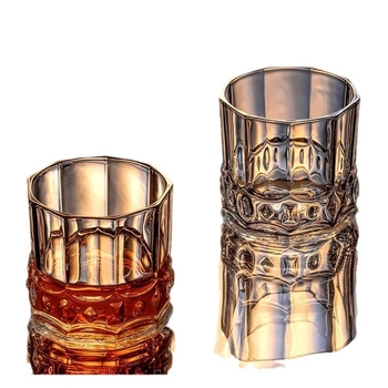 Set čaša za whiskey – moderni minimalistički stil, kapacitet 301–400 ml, 6–10 komada, materijal: obična stakla, pakiranje: kutija