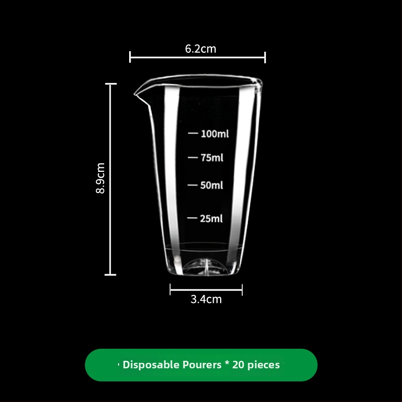 Sada dekantéra Golden Five Edge – Plastová, jeden hrniec a jeden pohár, moderný jednoduchý štýl