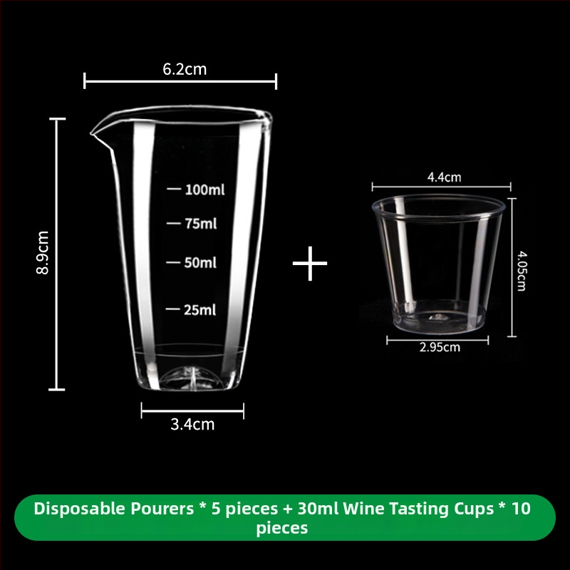 Sada dekantéra Golden Five Edge – Plastová, jeden hrniec a jeden pohár, moderný jednoduchý štýl