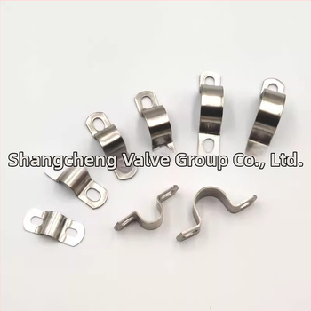 304 nerezová oceľ, hrubá objímka na rúry v tvare U, pre rúry s priemerom 8–114 mm