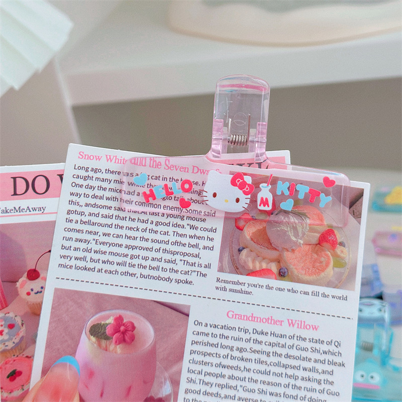 Swallowtail klip za ured, plastični hand ledger, marka Other