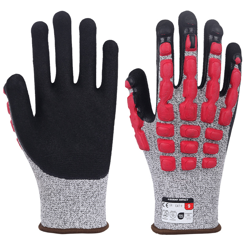 HPPE rukavice za zaštitu od reza za staklo, industriju, mesnicu, gradilište i ribolov