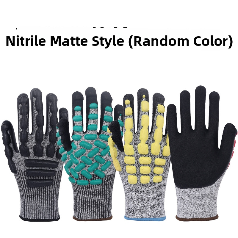 HPPE ochranné rukavice proti rezu pre sklo, priemysel, mäsiarstvo, stavebníctvo a rybolov