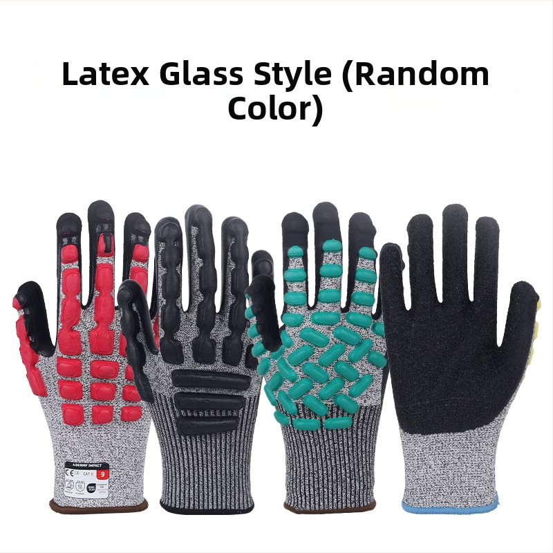 HPPE ochranné rukavice proti rezu pre sklo, priemysel, mäsiarstvo, stavebníctvo a rybolov