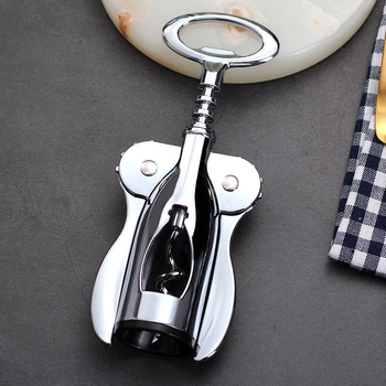 Т-образен отварач за вино, многофункционален комплект за бутилки вино и бира, материал смесен, модел KA265265+632