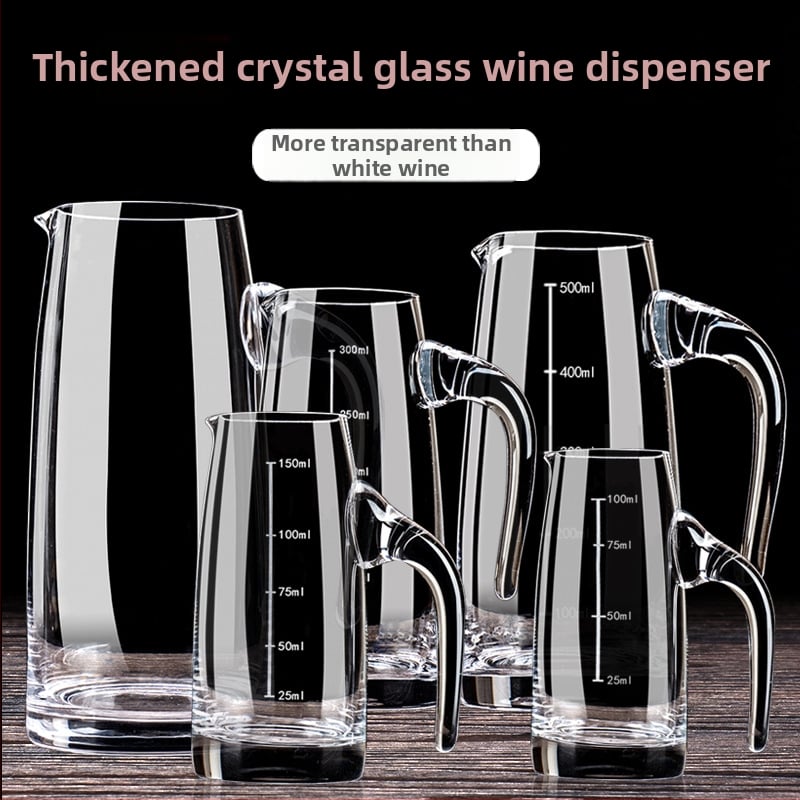 Likőr dekantőr Kai, kristály, egyszerű stílus, kapacitás 500 ml, tömeg 150 g