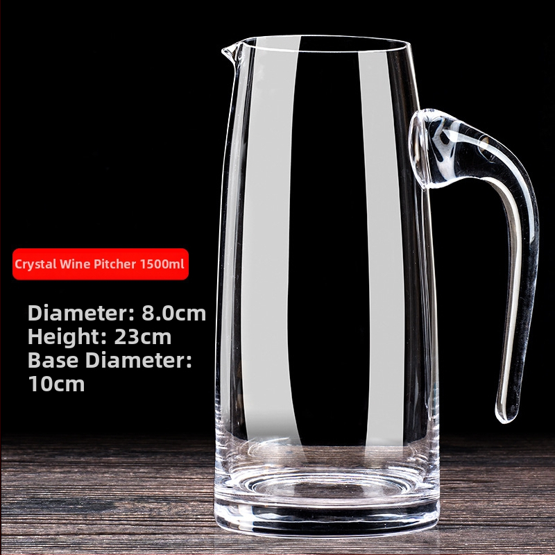 Likőr dekantőr Kai, kristály, egyszerű stílus, kapacitás 500 ml, tömeg 150 g