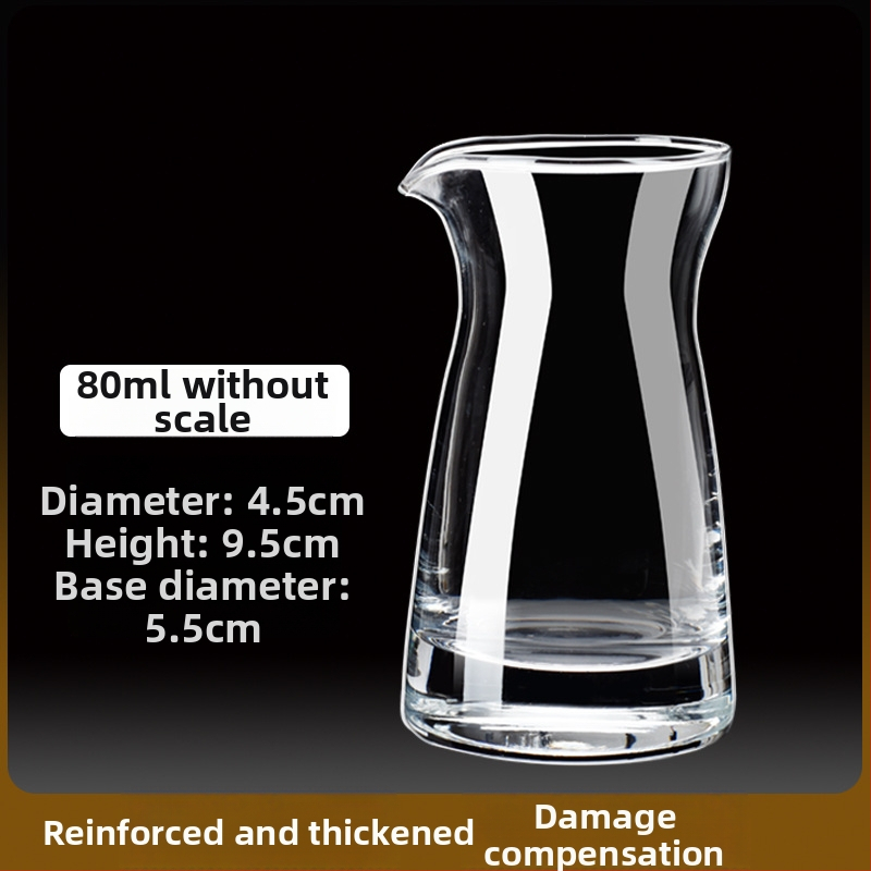 Likőr dekantőr Kai, kristály, egyszerű stílus, kapacitás 500 ml, tömeg 150 g