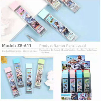 Zhuoer refil na ceruzu, 0,7 mm, plast, model 611