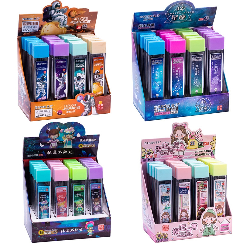 Zhuoer refil na ceruzu, 0,7 mm, plast, model 611