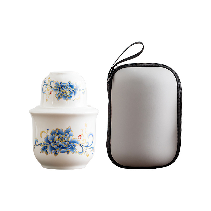 Keramički grijač vina s poklopcem, jednostavan moderni stil, težina 0,1 kg