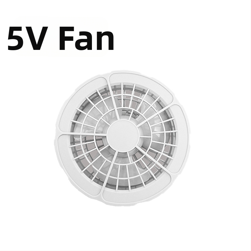 Pásový ventilátor USB napájaný, 4 rýchlosti, kartáčovaný motor, digitálny displej