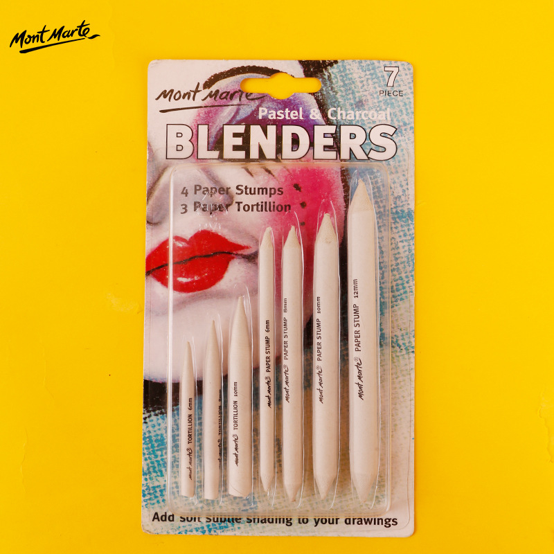 Montmartre Ugljeni Ugljen Šipke Za Skicu, Metalno Kućište, Kutija od Željeza, 3- ili 6-pak, Makno, Srednje, Tvrdo