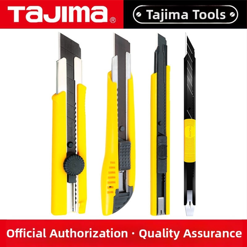 Tajima LC Seria cuțit industrial pentru tapet cu lamă SK120 din oțel înalt carbon, lamă 0.5x18x100 mm, greutate netă 99 g