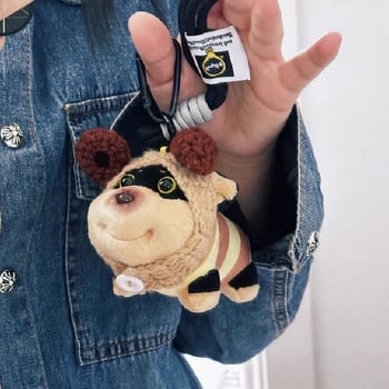 Plišani privjesak za torbu s prilagođenim crtežima, kratki pliš, PP punilo