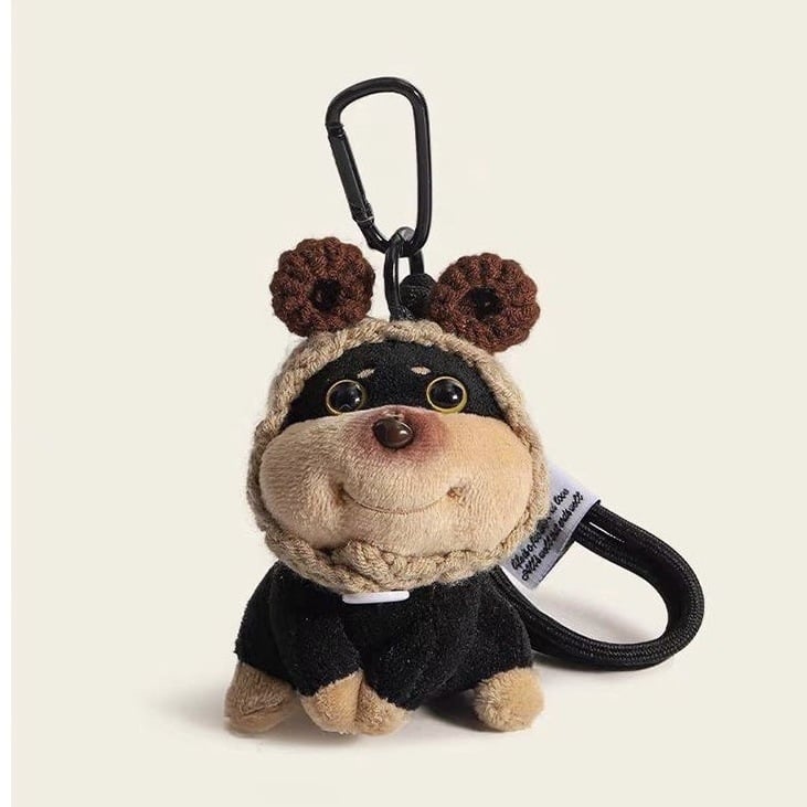 Plišani privjesak za torbu s prilagođenim crtežima, kratki pliš, PP punilo