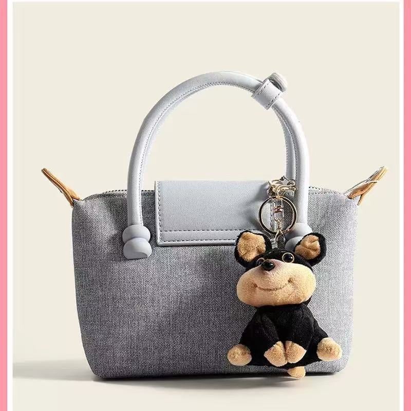 Plišani privjesak za torbu s prilagođenim crtežima, kratki pliš, PP punilo