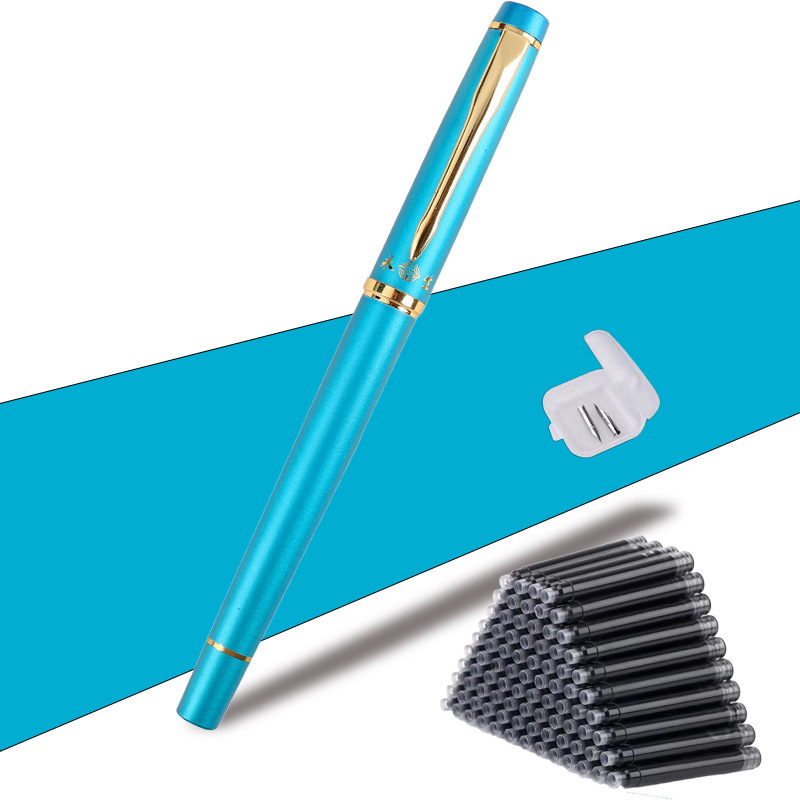 Umetničko pero s savijenim vrhom za kaligrafiju, zlatni nib, sustav patrona, model 01, QS1546511521