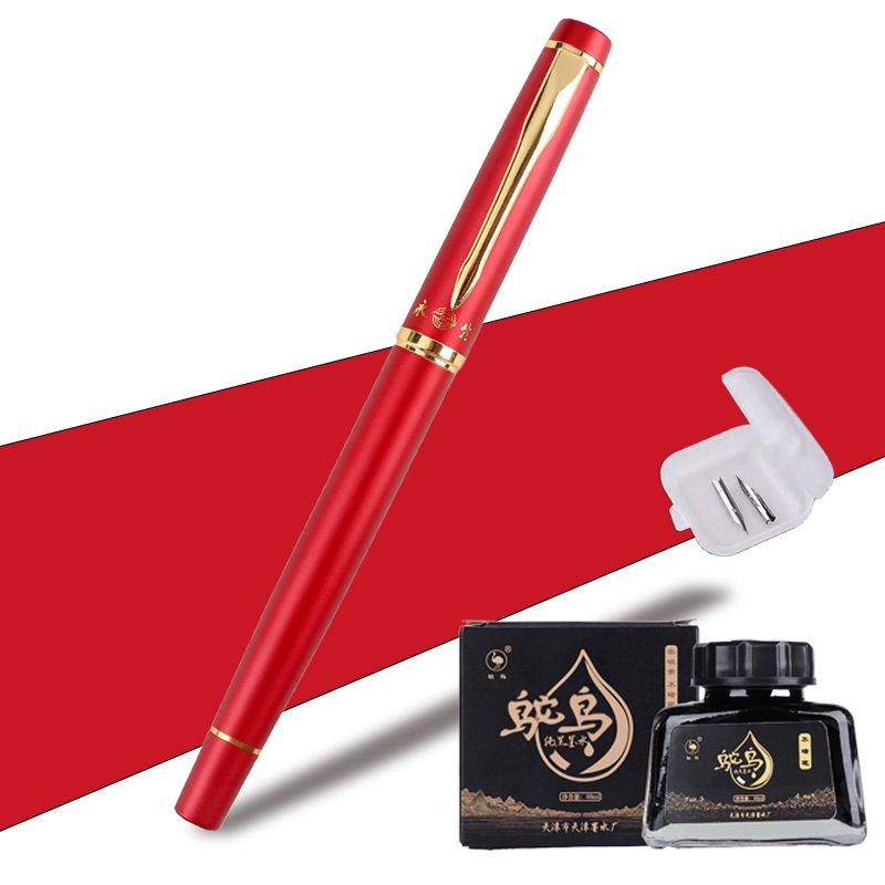 Umetničko pero s savijenim vrhom za kaligrafiju, zlatni nib, sustav patrona, model 01, QS1546511521