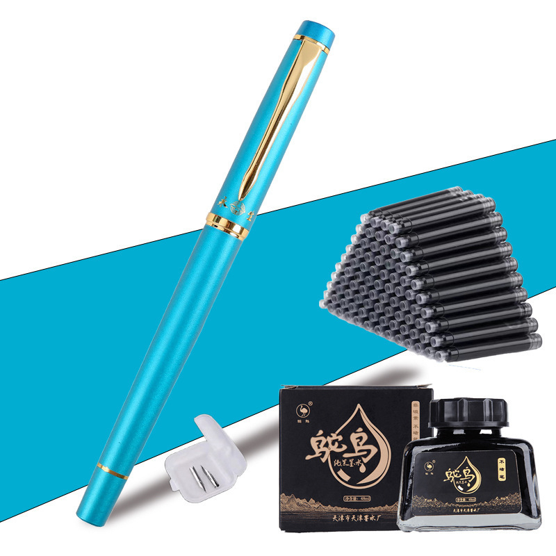 Umetničko pero s savijenim vrhom za kaligrafiju, zlatni nib, sustav patrona, model 01, QS1546511521