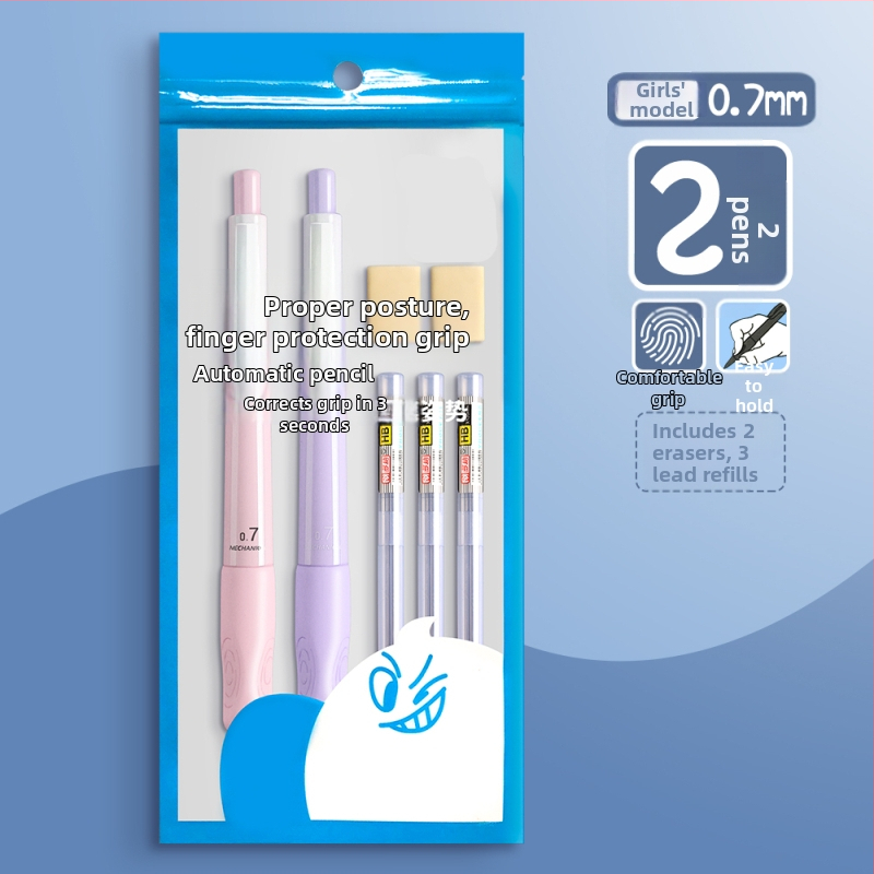 Mehanička olovka za učenike osnovne škole s poboljšanim držanjem i zahvatom, plastično kućište, nepomična, Tip: Drugo