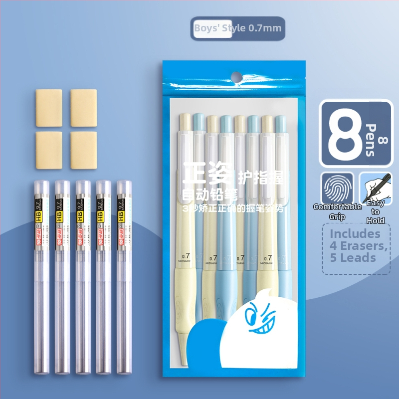 Mehanička olovka za učenike osnovne škole s poboljšanim držanjem i zahvatom, plastično kućište, nepomična, Tip: Drugo