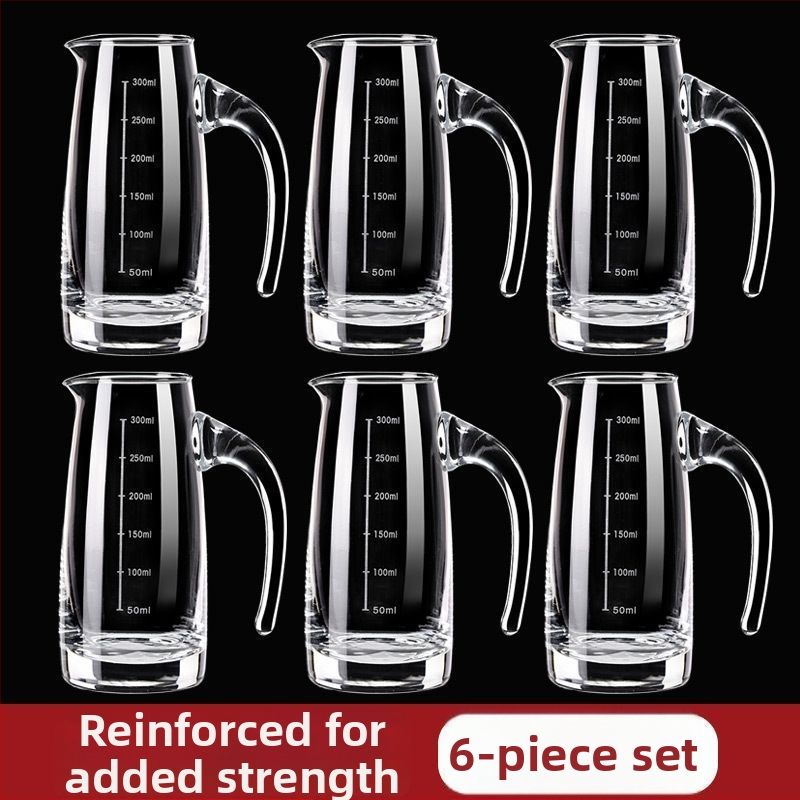 Sada dekantéra pre domáce použitie s odmerkou a stupnicou z bezolovnatého krištáľového skla