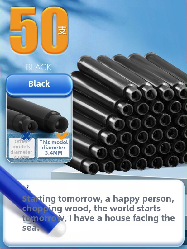 Hővel törölhető tintatartó tasak golyóstollhoz, modell 10/10