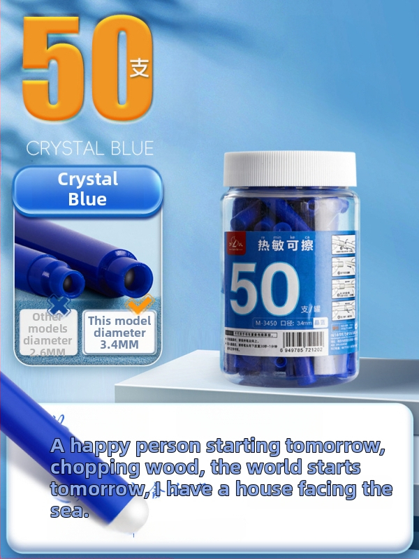 Hővel törölhető tintatartó tasak golyóstollhoz, modell 10/10