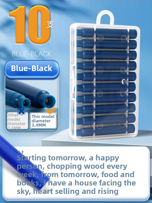 Hővel törölhető tintatartó tasak golyóstollhoz, modell 10/10