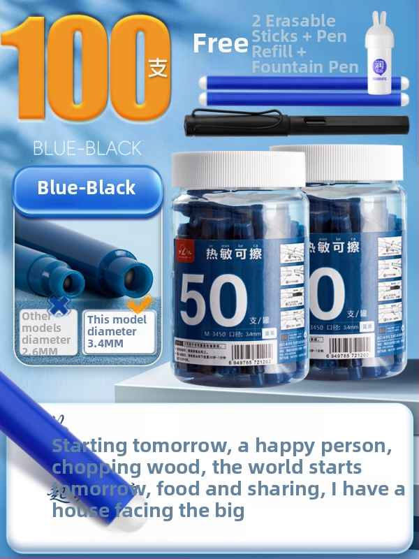 Hővel törölhető tintatartó tasak golyóstollhoz, modell 10/10