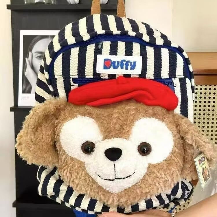 Ruksak od platna u stilu Fresh and Sweet, velika kapaciteta, zatvaranje zatvaračem, unutarnja džep sa zatvaračem (Materijal: Platno; Stil: Fresh and Sweet; Otvaranje: Zip; Unutarnji džep: Zip; Kapacitet: Velik)