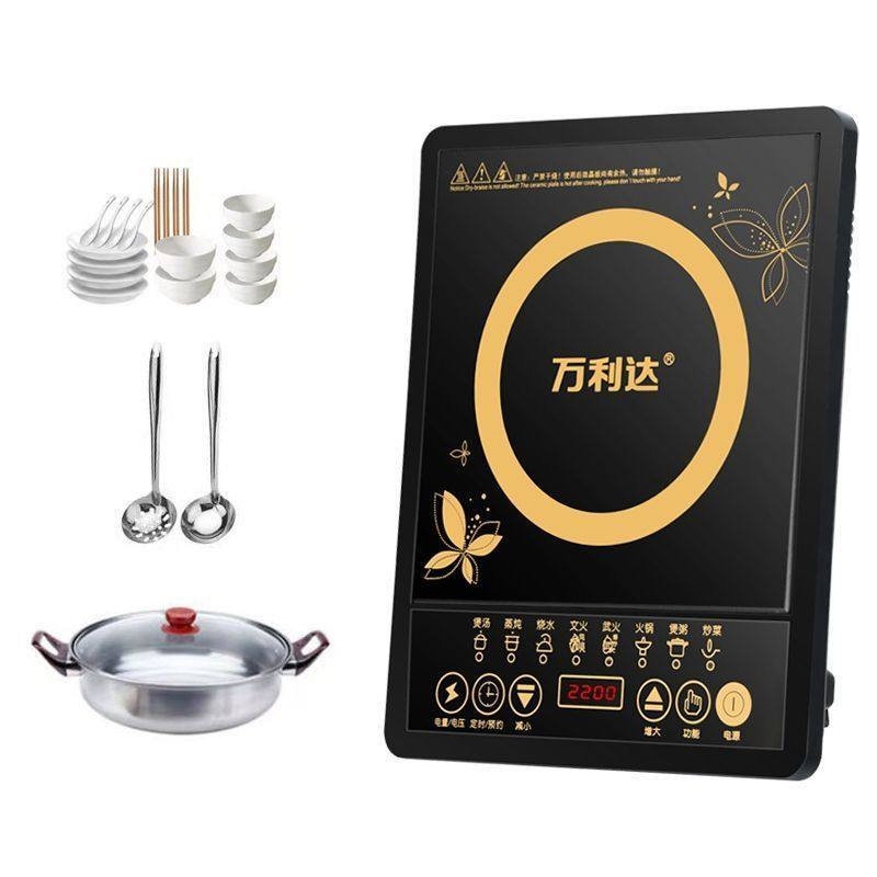 Έξυπνη επαγωγική κουζίνα, 2200W, 220V, αδιάβροχη, μοντέλο XDW-2200