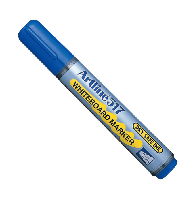 Marker za bijelu ploču, izbrisivi, plastično kućište, širina linije 2 mm, pakirano u kutiji (Brend: Flag; Model: EK-517 EK-519; Namjena: bijela ploča)