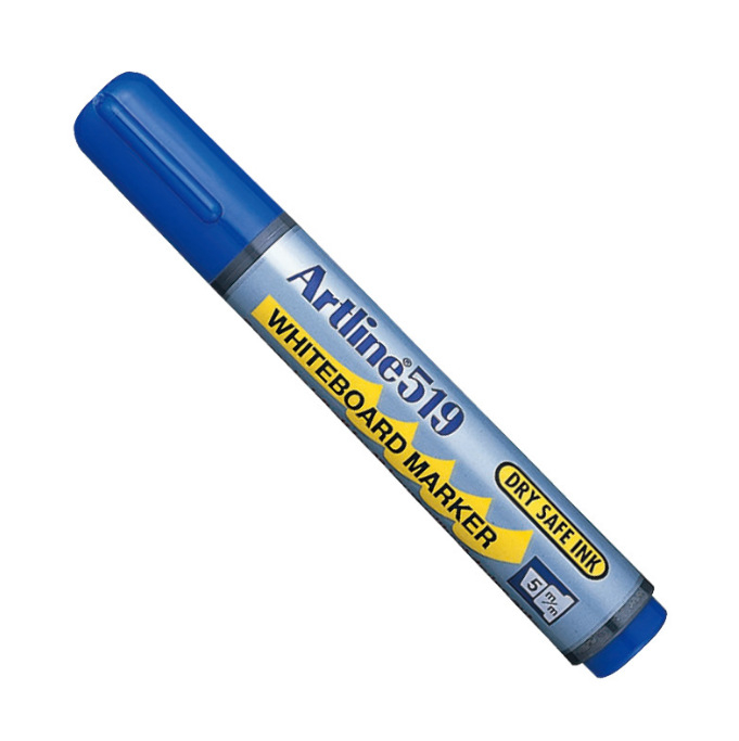 Marker za bijelu ploču, izbrisivi, plastično kućište, širina linije 2 mm, pakirano u kutiji (Brend: Flag; Model: EK-517 EK-519; Namjena: bijela ploča)