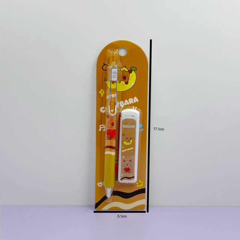 Mehanička olovka 0,5 mm, bez oštrenja, crtani stil, plastično kućište