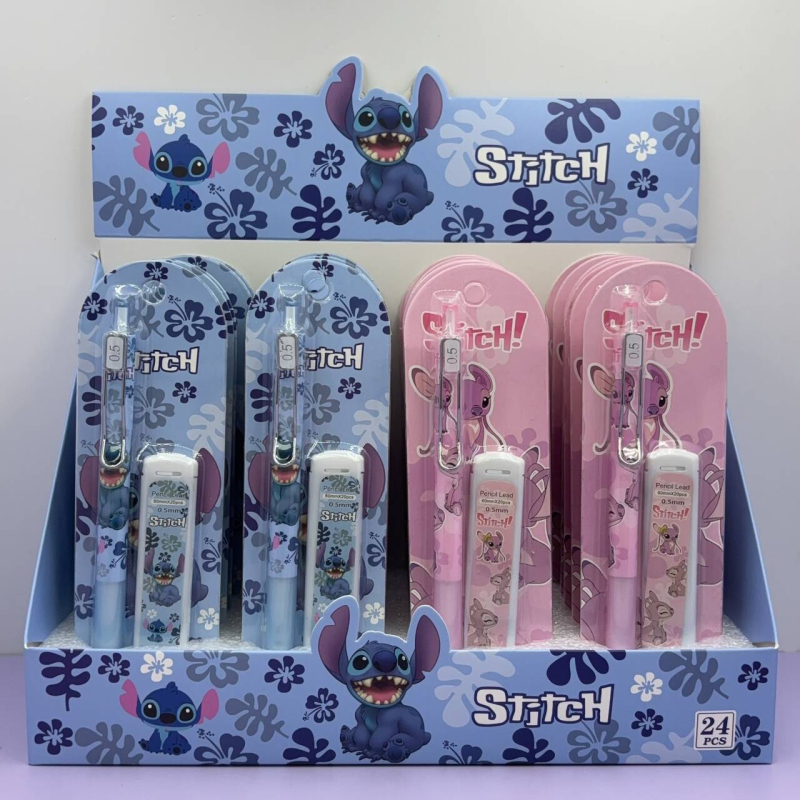 Mehanička olovka 0,5 mm, bez oštrenja, crtani stil, plastično kućište