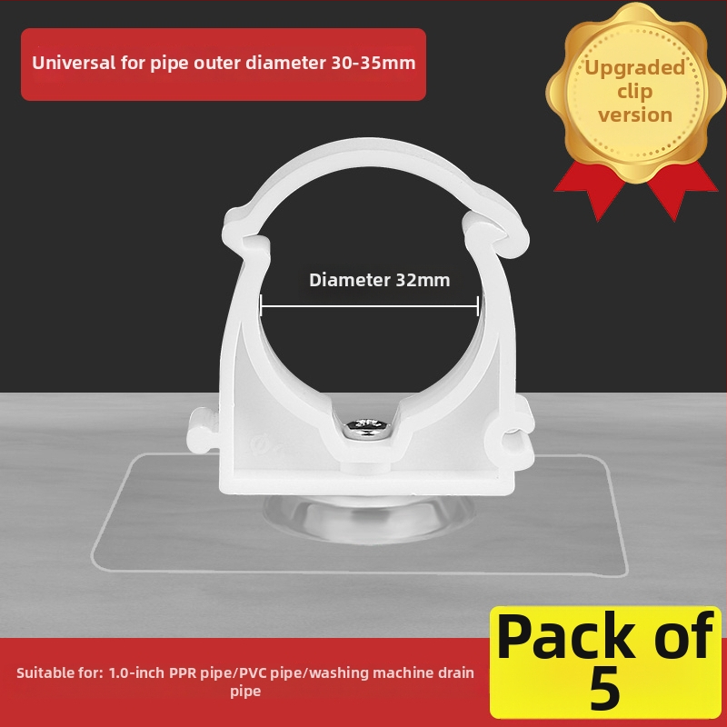 Bezvŕtový držiak na potrubie pre PPR, U-tvarovaný držiak na stenu pre plynové a vodovodné rúry; Typ: Iné; Rozsah použitia: Iný; Značka: Iné