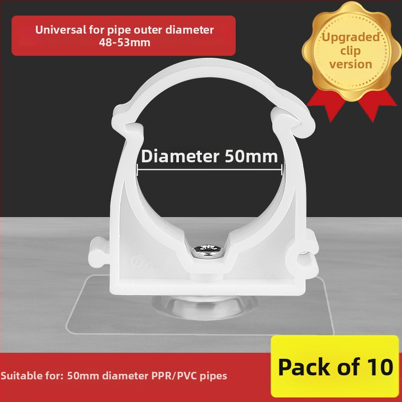 Bezvŕtový držiak na potrubie pre PPR, U-tvarovaný držiak na stenu pre plynové a vodovodné rúry; Typ: Iné; Rozsah použitia: Iný; Značka: Iné