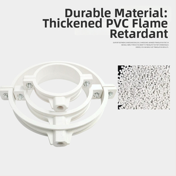 Nerezová oceľová spona na potrubie s plochým koncom pre odvodnenie — Yu Ye