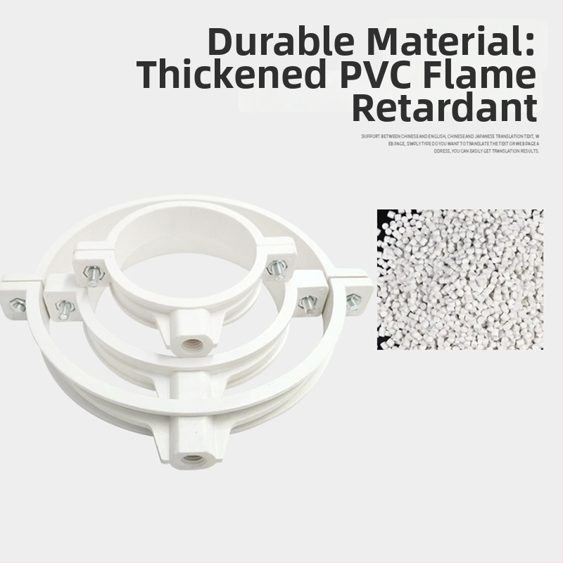 Nerezová oceľová spona na potrubie s plochým koncom pre odvodnenie — Yu Ye