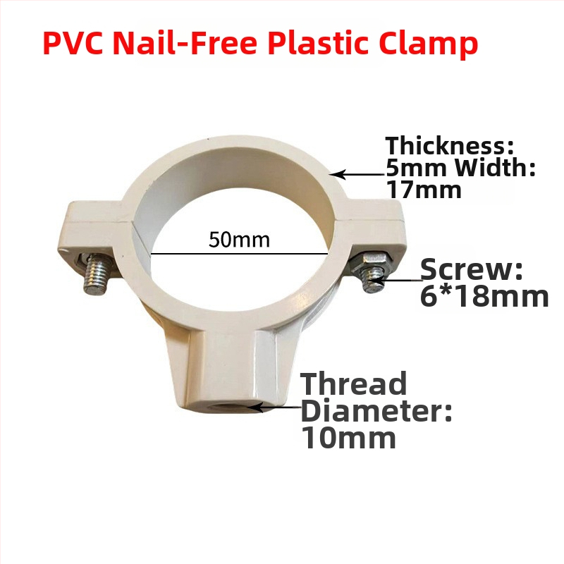 Nerezová oceľová spona na potrubie s plochým koncom pre odvodnenie — Yu Ye