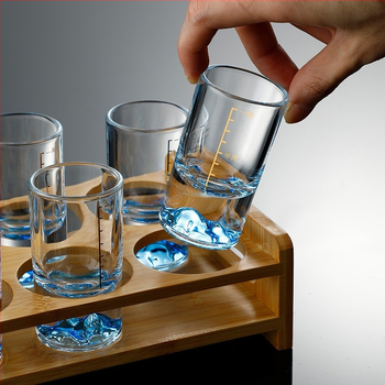 Domáce sady pohárov na likér — sklo, čínsky štýl, balenie papierová škatuľa, uvedenie v lete 2021, prvotriedna kvalita